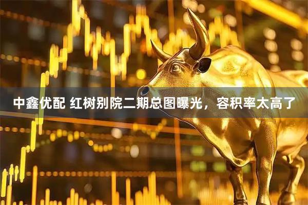 中鑫优配 红树别院二期总图曝光，容积率太高了